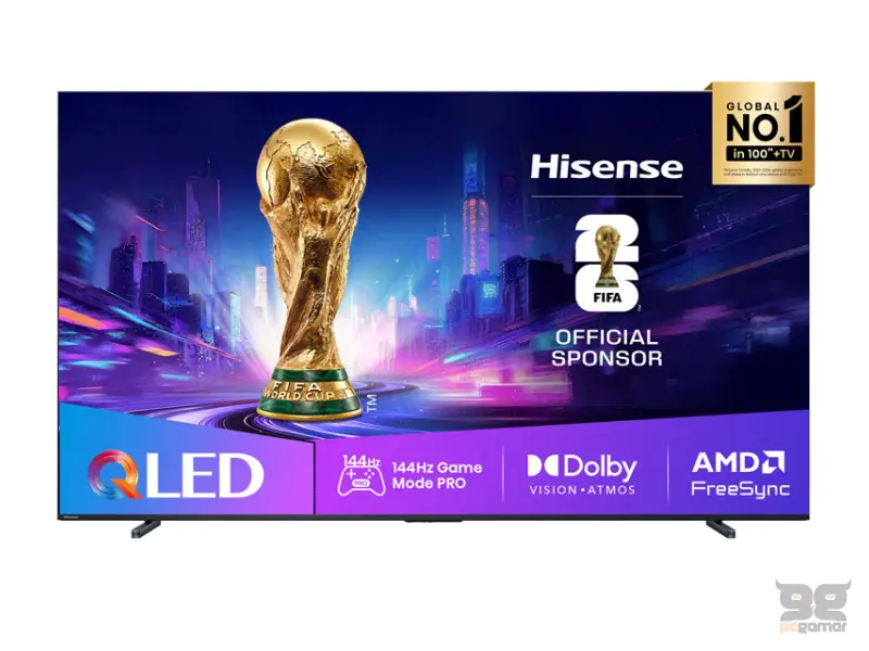 HISENSE 100 inča 100E7Q PRO QLED 4K UHD Smart TV 