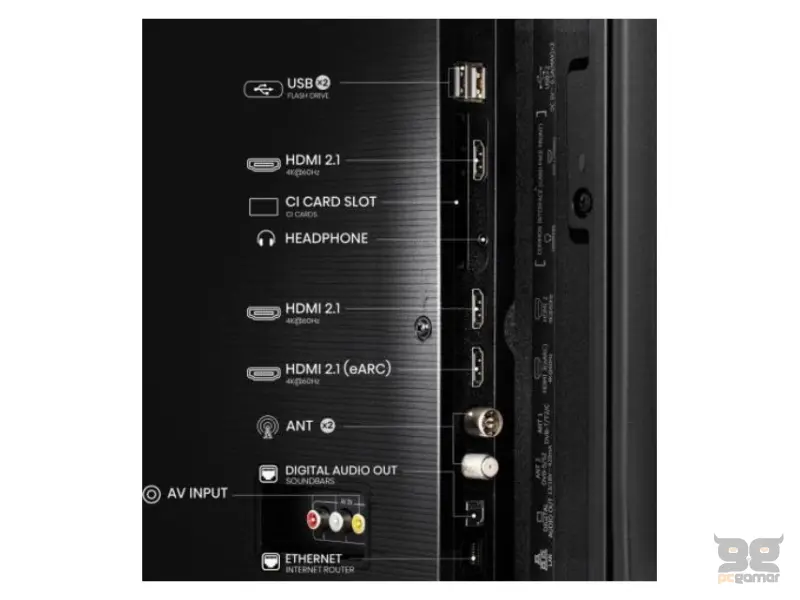 HISENSE 43 inča 43E7Q QLED 4K UHD Smart TV 