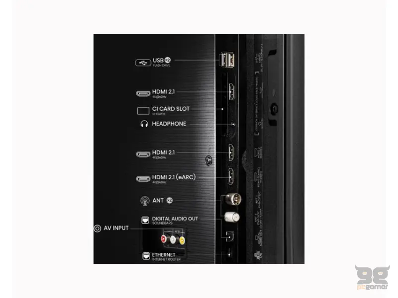 HISENSE 55 inča 55E7Q QLED 4K UHD Smart TV 