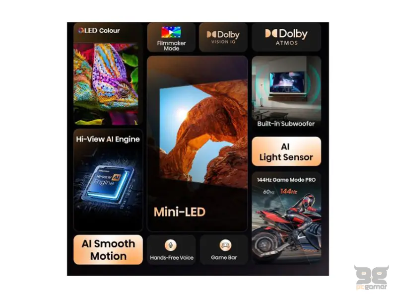 HISENSE 85 inča 85U7Q ULED Mini-LED 4K UHD Smart TV 