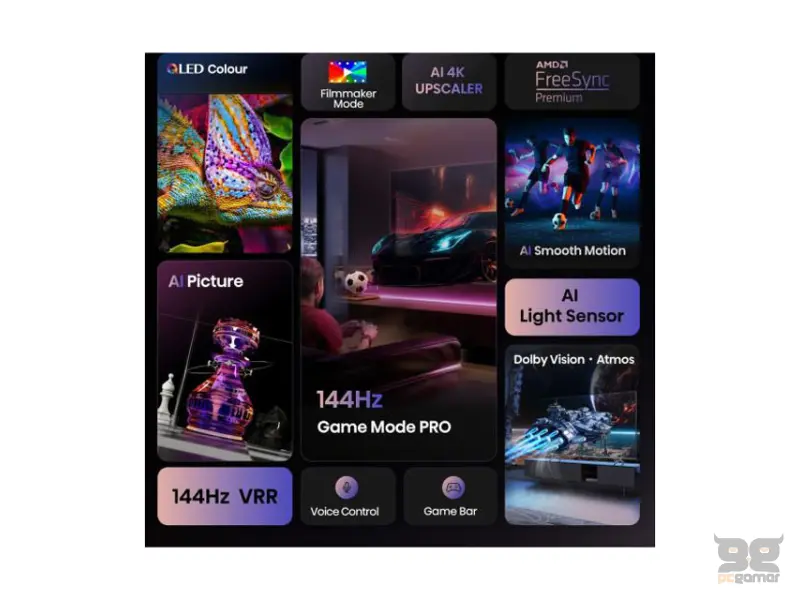 HISENSE 85 inča 85E7Q PRO QLED 4K UHD Smart TV 