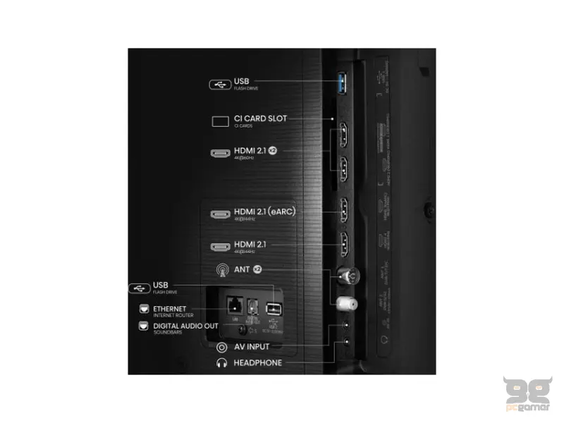 HISENSE 85 inča 85E7Q PRO QLED 4K UHD Smart TV 