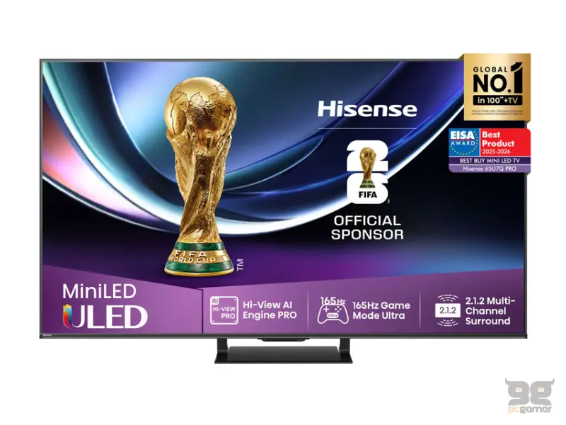 HISENSE 65 inča 65U7Q PRO ULED Mini-LED 4K UHD Smart TV 