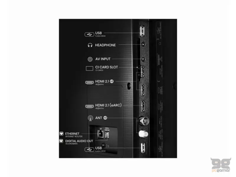 HISENSE 85 inča 85A6Q LED 4K UHD Smart TV 