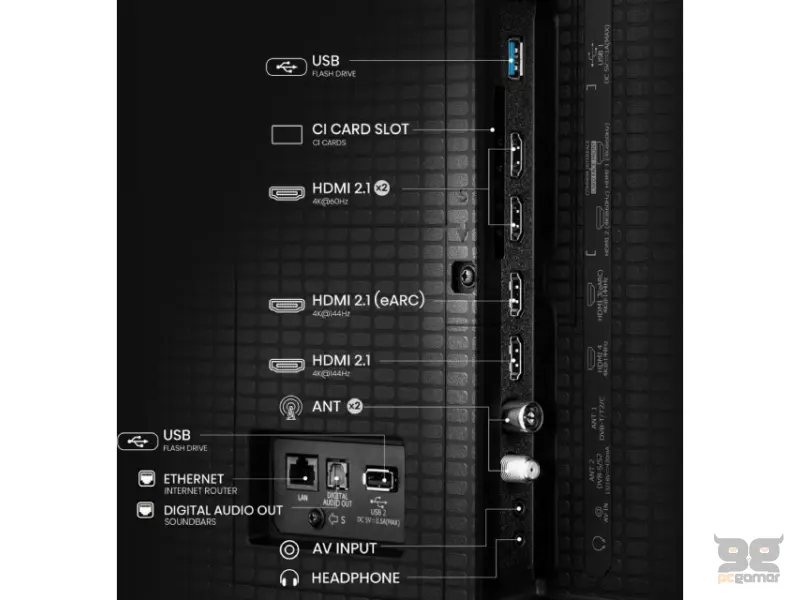 HISENSE 55 inča 55U7Q ULED Mini-LED 4K UHD Smart TV 