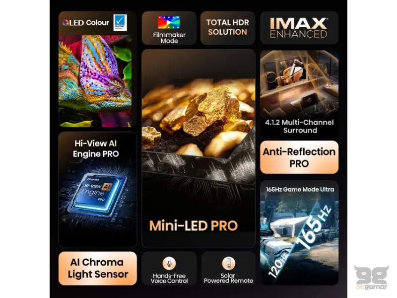 HISENSE 85 inča 85U8Q ULED Mini-LED 4K UHD Smart TV 