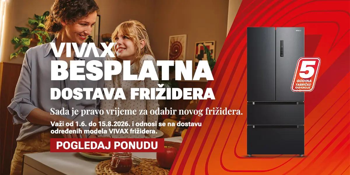 Vivax besplatna dostava frizidera