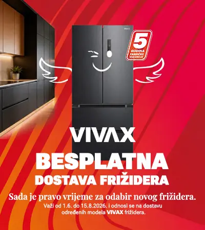 Vivax besplatna dostava frizidera