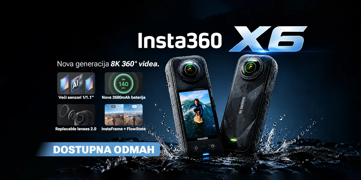 Insta360 x6 kamera