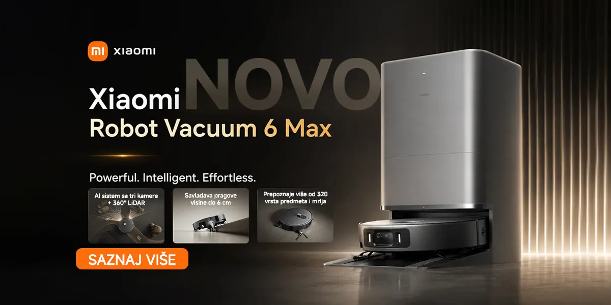 XIAOMI Robot Vacuum 6 Max usisivač