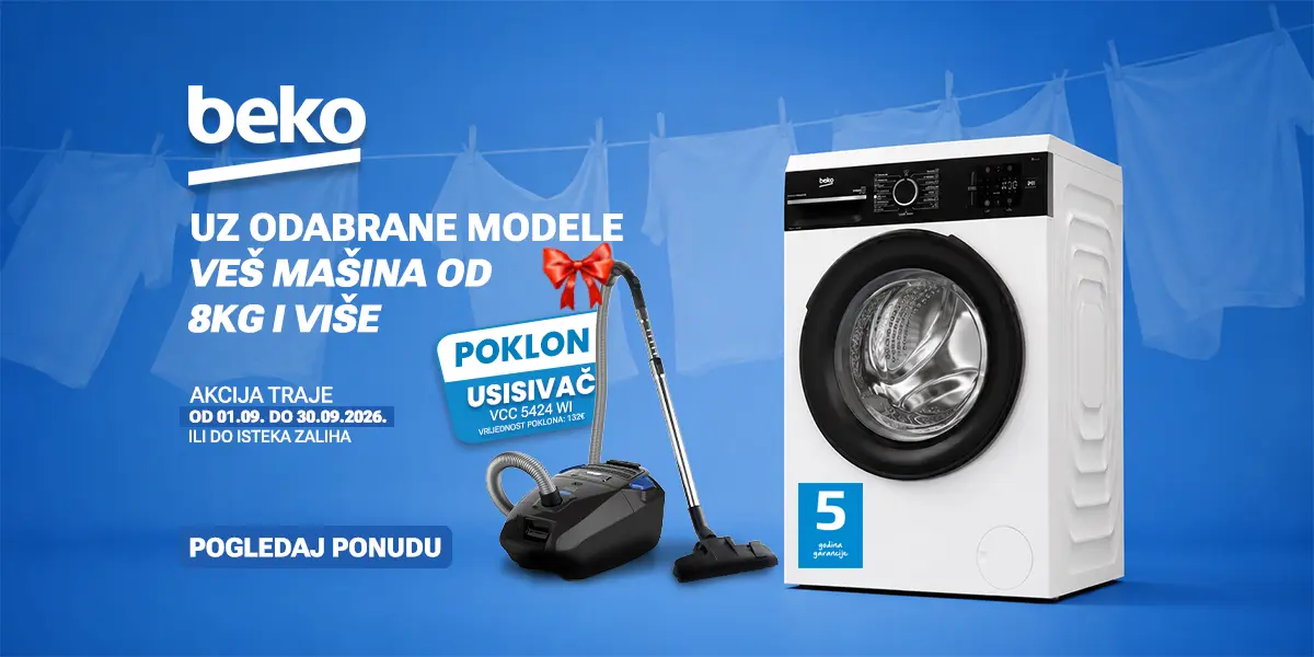 Beko Ves Masine Poklon Usisivac