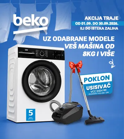 Beko Ves Masine Poklon Usisivac
