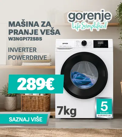 Gorenje W3NGPI72SBS veš mašina