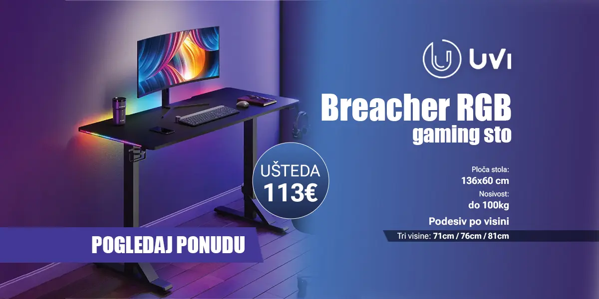 Uvi Breacher RGB gaming sto