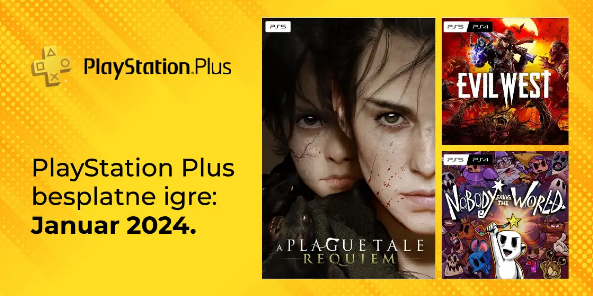 Objavljene su igre za PlayStation Plus za januar 2024.