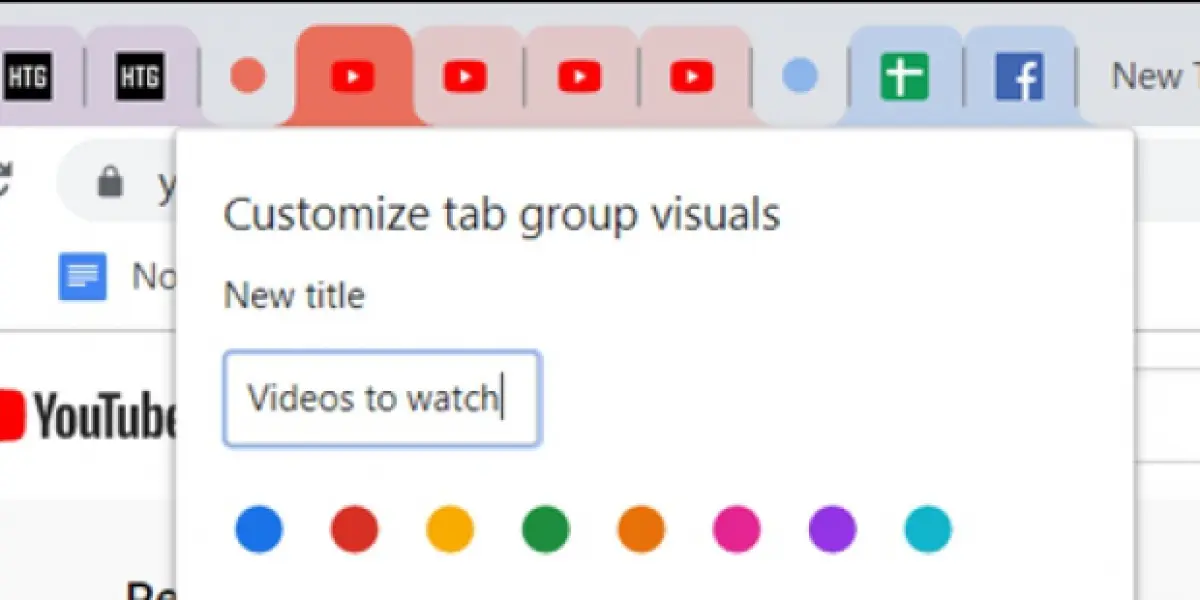 Chrome uveo grupisanje tabova