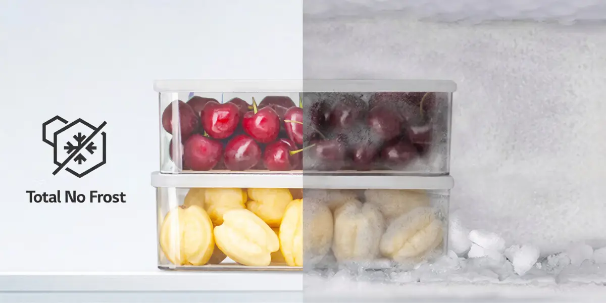 Total No Frost tehnologija, jednostavnije čuvanje hrane i manje brige oko frižidera