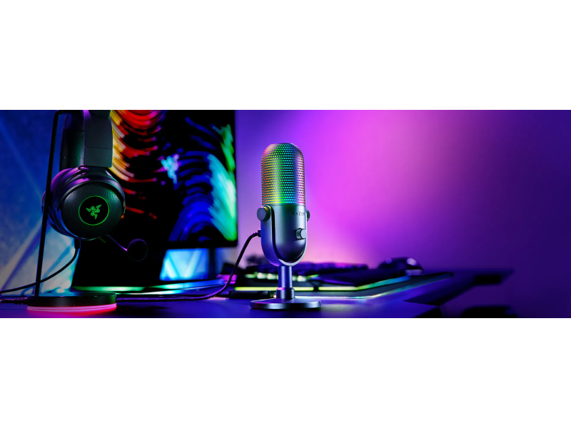 Razer Seiren V3 Chroma Black RZ19-05060100-R3M1 gejmerski mikrofon