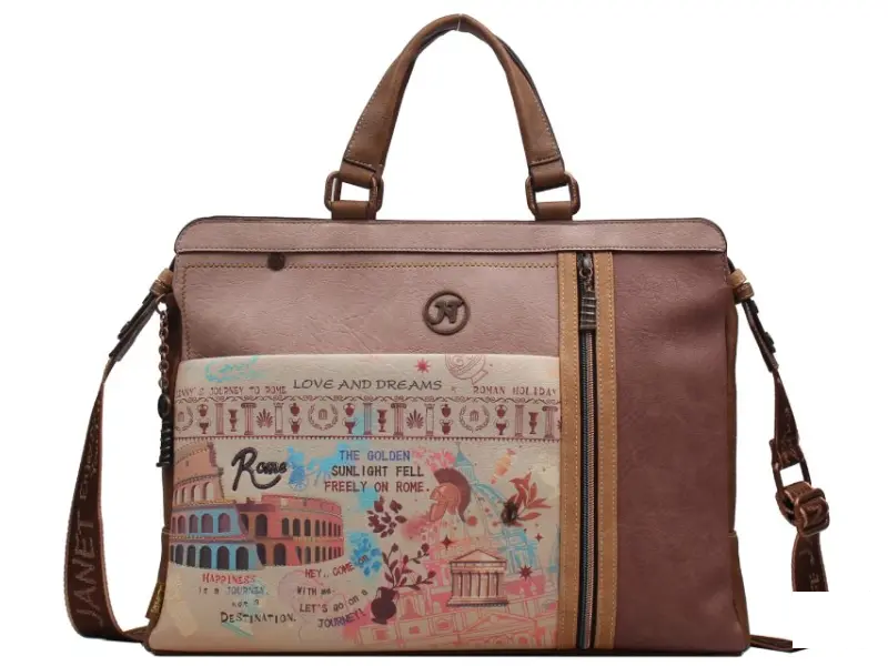 JANET J-020C A TOUR OF ROME Torba za laptop 