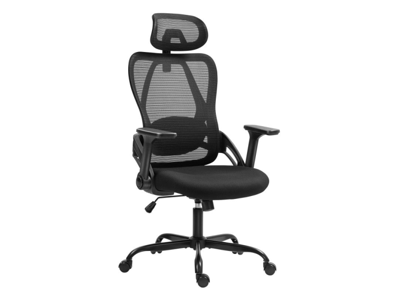 Mark Adler Kancelarijska Stolica Manager 2.9 Black, Materijal:Mesh, podesiva visina/ruke/podloga za noge, ergonomski dizajn.