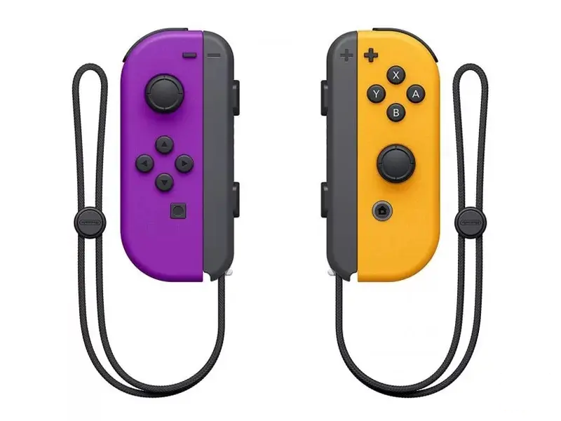 NSW Joy-Con Pair Neon Purple-Neon Orange