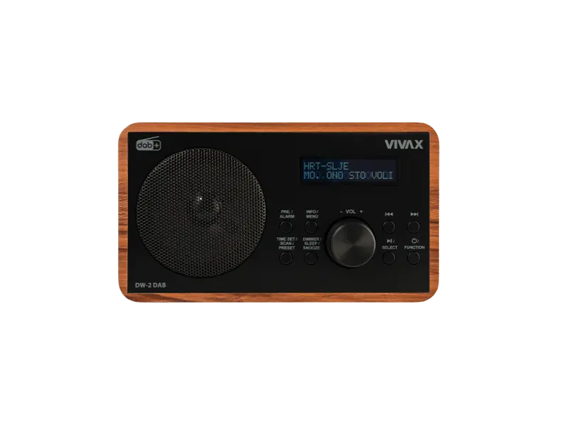 VIVAX DW-2 DAB WALNUT