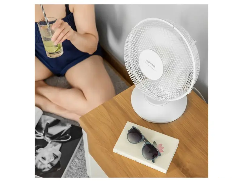 SENCOR SFE 2310WH Stoni ventilator beli 
