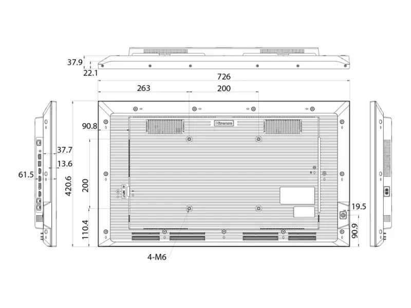 HISENSE 32 inča 32DM66D FHD 500 nita Digital Signage Display - 24/7 Operation 