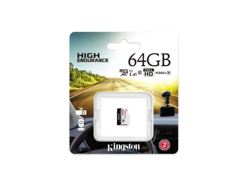 KINGSTON Memorijska kartica UHS-I microSDXC 64GB C10 A1 Endurance SDCE/64GB 