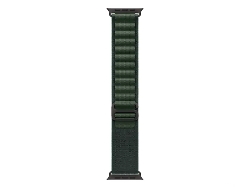 APPLE Watch Ultra2 v2 Cellular 49mm Black Titanium Case with Dark Green Alpine Loop - Medium (mx4r3se/a) 