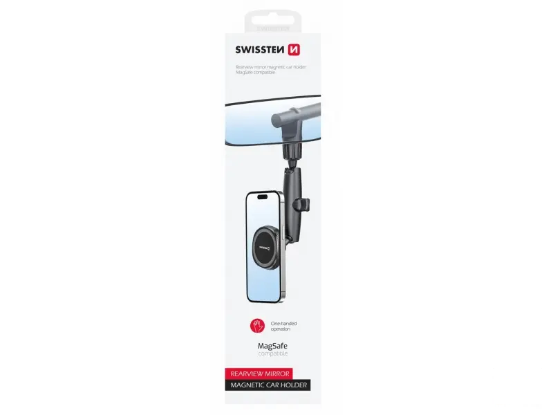 Swissten Car holder magnetic mirror