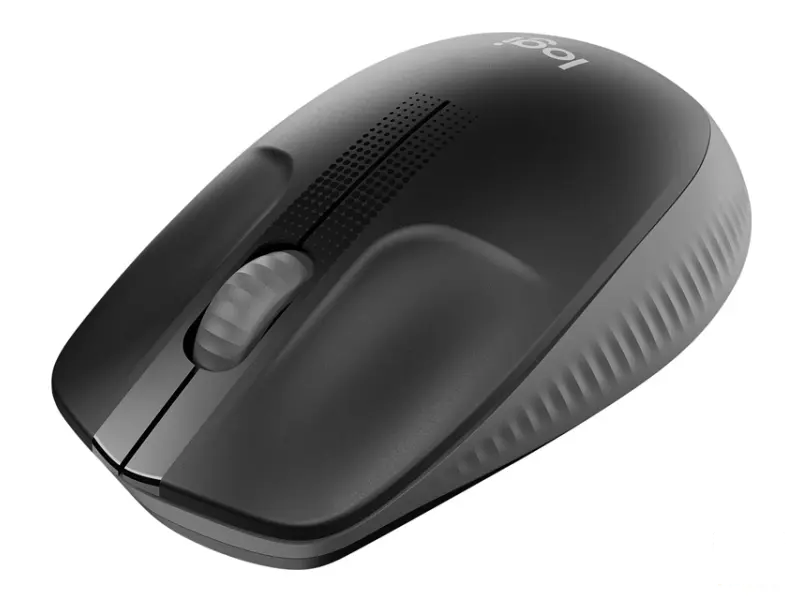 LOGITECH M190 Full-Size Wireless sivi miš 