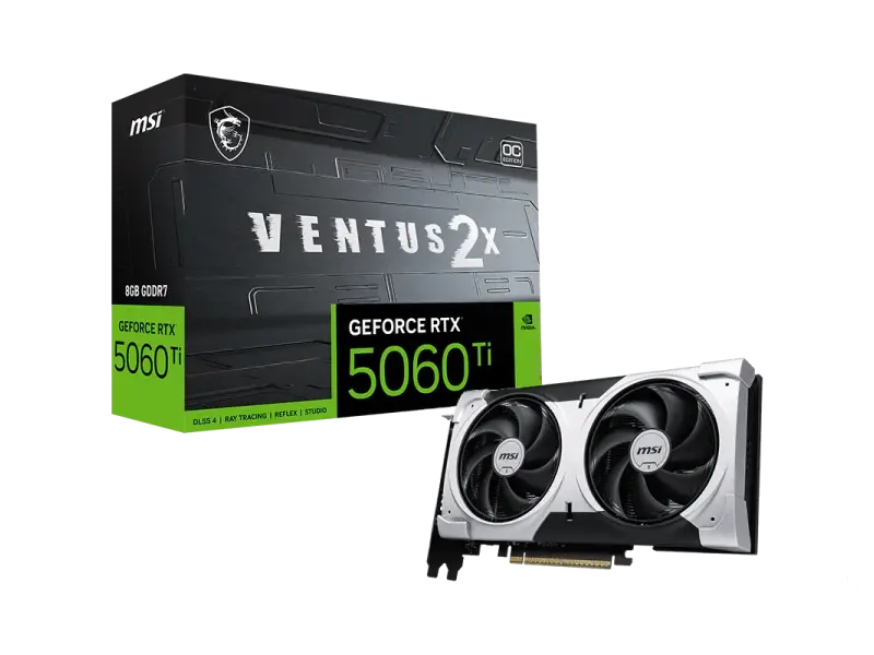 MSI VGA RTX 5060 Ti 8GB Ventus 2X OC