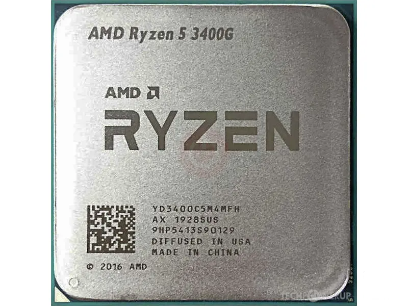 AMD YD3400C5M4MFH Ryzen 5 3400G TRAY