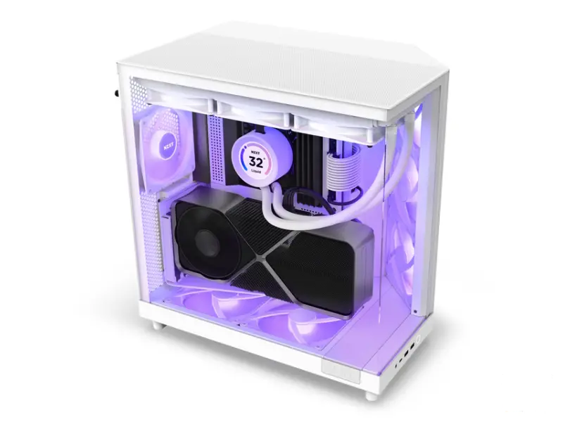 NZXT H6 Flow RGB kućište belo (CC-H61FW-R1) 