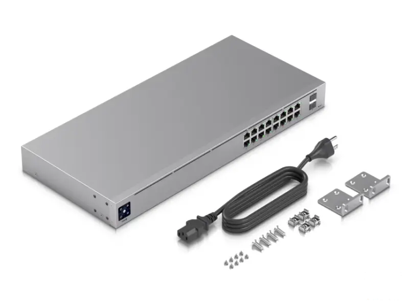 UBIQUITI UniFi Switch Gen2, 16 Gbit Ethernet, 2x SFP (USW-16-POE) 