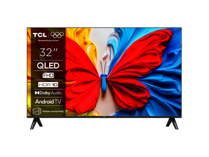 TCL 32S51K QLED TV 32" full HD, Android smart, DVB-T2/C/S2