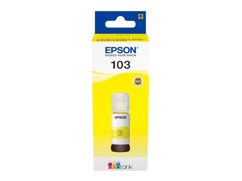 EPSON 103 žuto mastilo 