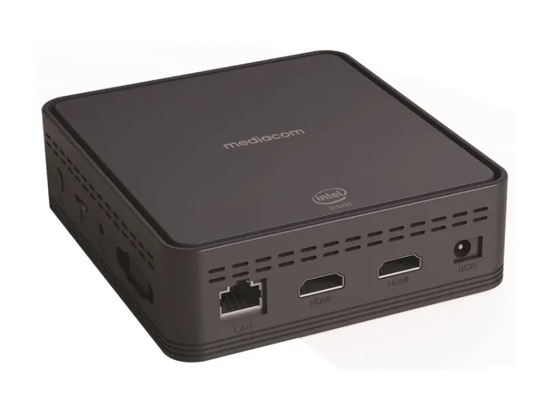MEDIACOM MP103 Mini PC Intel Celeron N4020 1.1GHz (2.8GHz) 4GB 128GB Win11Home 
