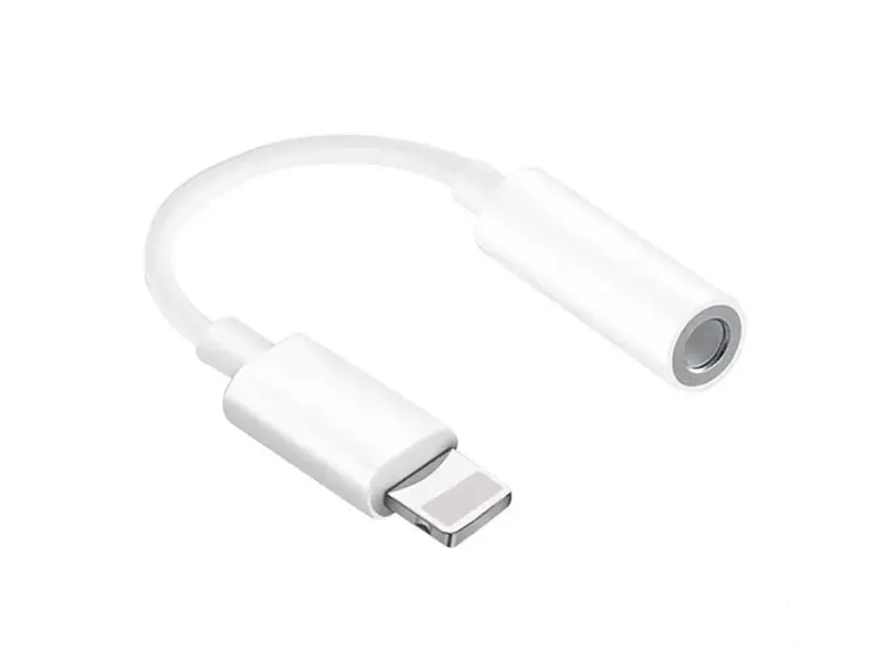 FAST ASIA Adapter Audio 3,5mm beli 