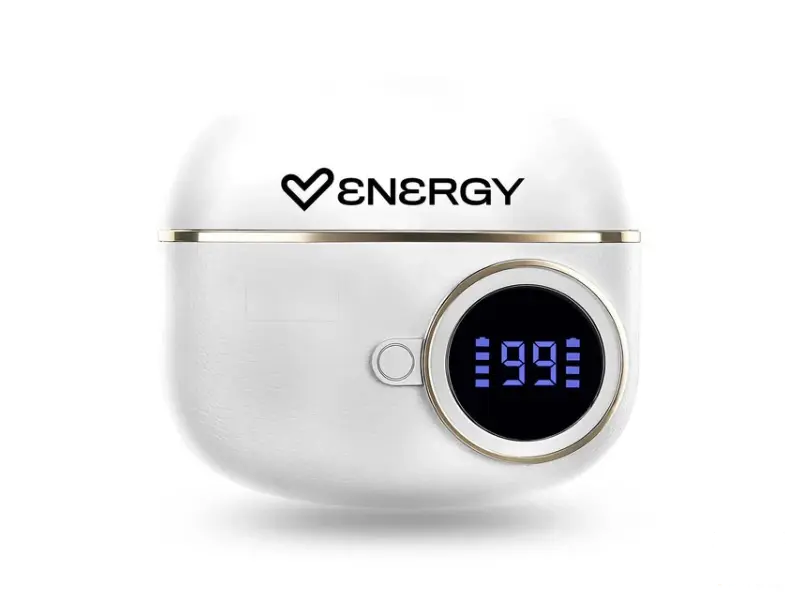 ENERGY SISTEM White Chargeview TWS Bežične slušalice bele (M50048) 