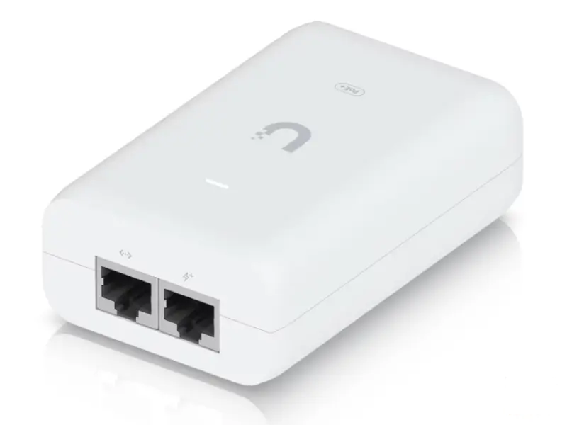 UBIQUITI 802.3at Gigabit PoE Adapter 30W beli (U-POE-at) 