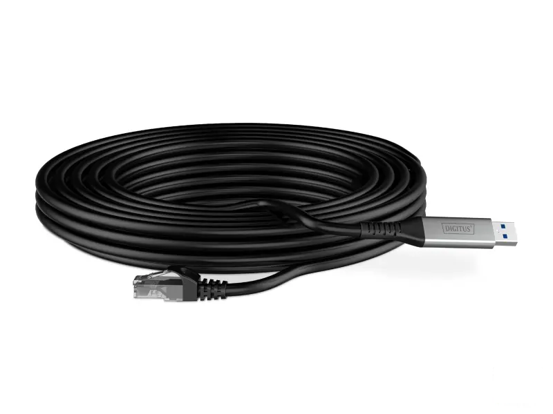 Digitus Kabl USB-A - RJ45 CAT6A S-FTP, 1Gbps, 5m