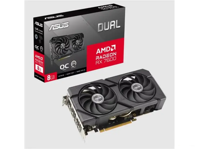 VGA AS DUAL-RX7600-O8G-EVO