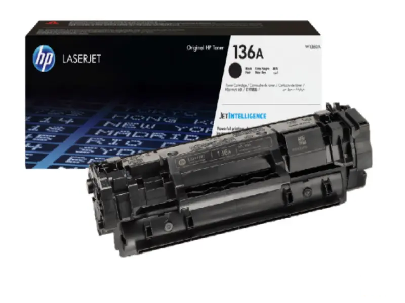 HP 136A Black Original LaserJet Toner (W1360A)