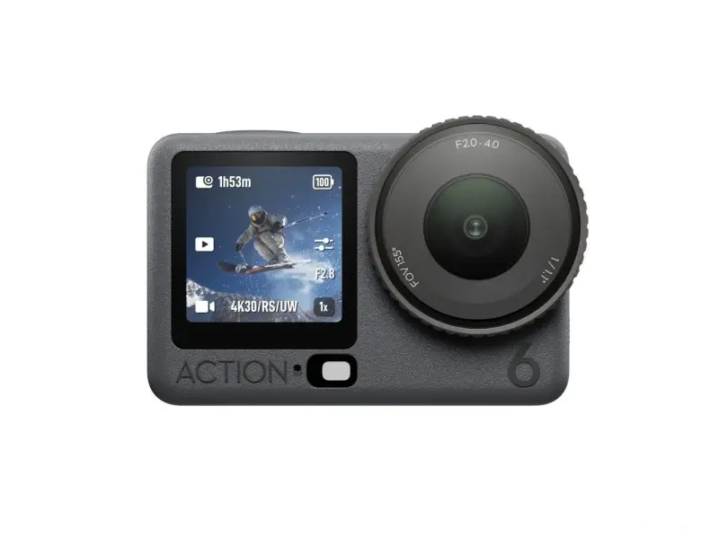 DJI Osmo Action 6 Adventure Combo 4K/120 Video, 38MP, OLED TS, 50GB Built-In Storage, 20m Waterproof