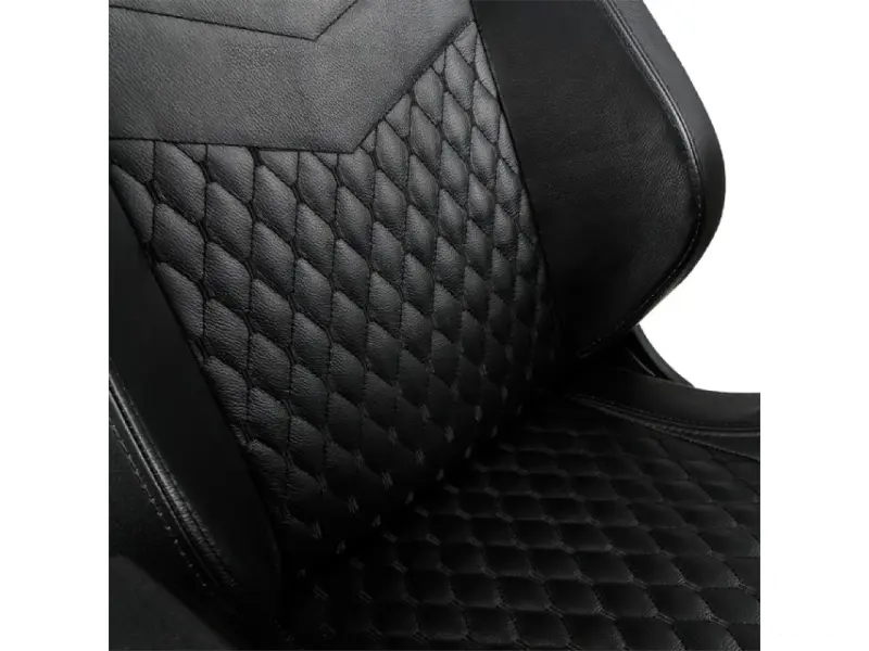 NOBLECHAIRS EPIC Real Leather Gaming stolica crna 