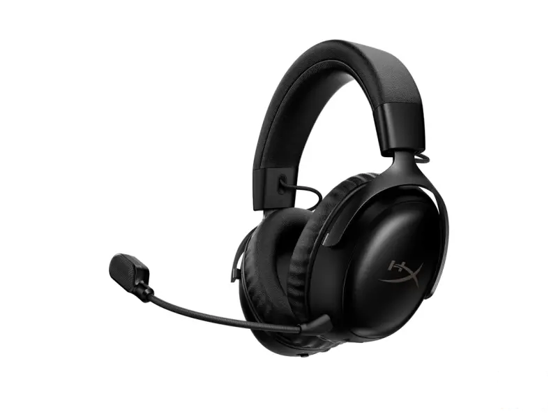 HyperX Cloud III S Wireless Gaming Headset/PC/PS5/Mobile/Mac/120Hr/2.4GHz Wireless/Black