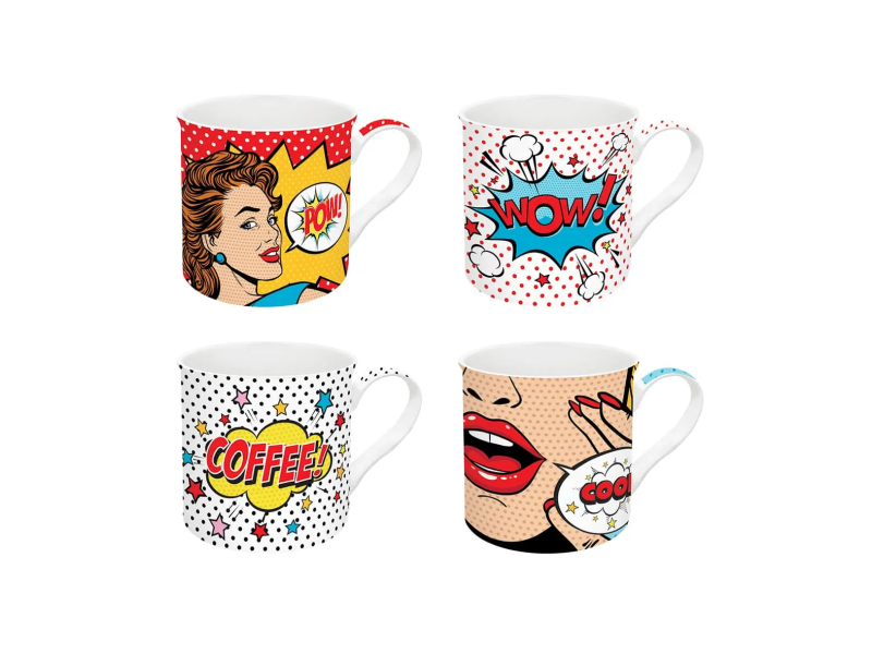 set solja 4/1 pop art