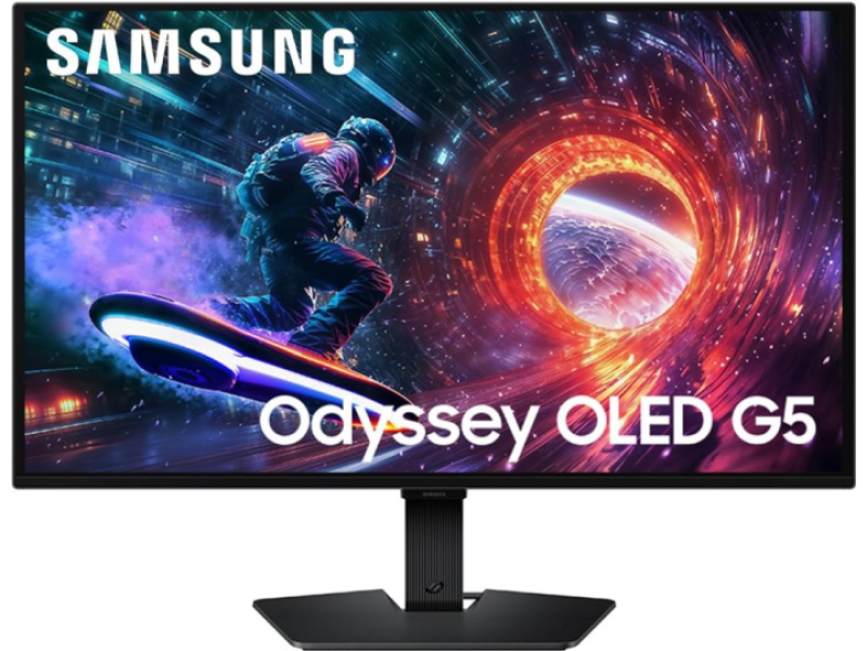 SAMSUNG 27" Odyssey OLED G5 G50SF, QHD 2560 x 1440, 180Hz, 0.03ms, DP, HDMI